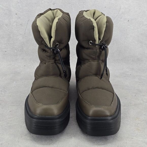 Sam Edelman Lakyn Puffer Boots Alpine Dark‎ Green Women's 7.5 M - Picture 3 of 12